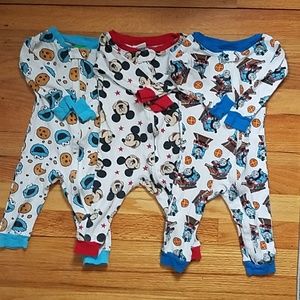 Baby boy character pajamas